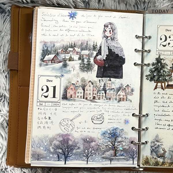 Masking tape Panorama d'hiver – Image 3