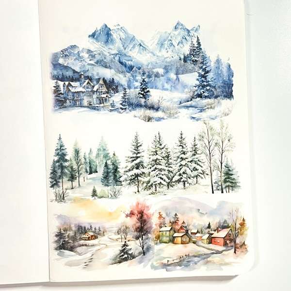 Masking tape Esprit d'hiver – Image 2