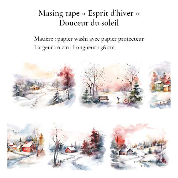 Masking tape Esprit d'hiver – Image 8