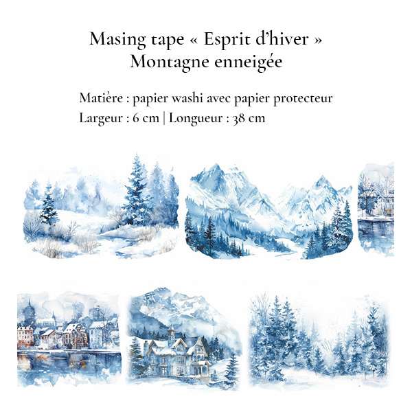 Masking tape Esprit d'hiver – Image 9