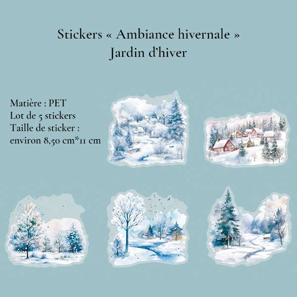 Stickers Ambiance hivernale – Image 7