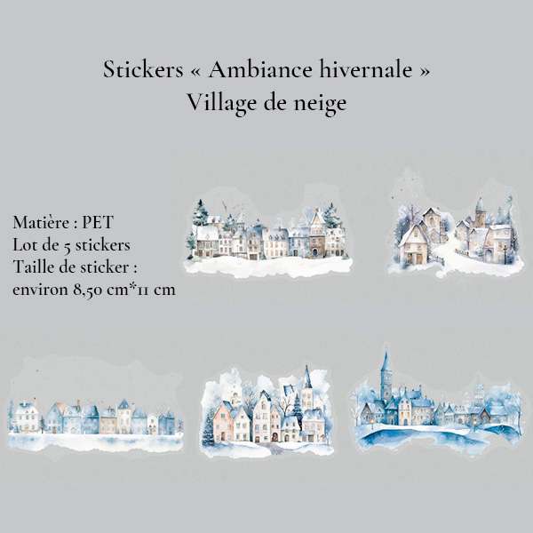 Stickers Ambiance hivernale – Image 9