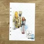 Une composition de daily journal sur le thème de voyage d'été