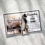 Calendrier DIY de décembre décoré avec masking tape PET prédécoupé La neige tombe, ambiance hivernale et Noël