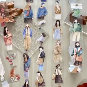 masking tape PET la fin de l'automne dessinateur indépendant