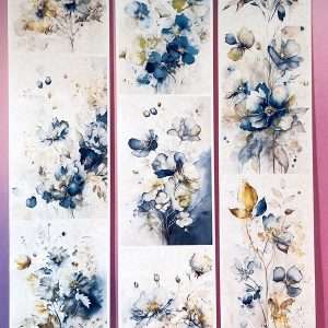 Masking Tape washi | Fleurs glacées