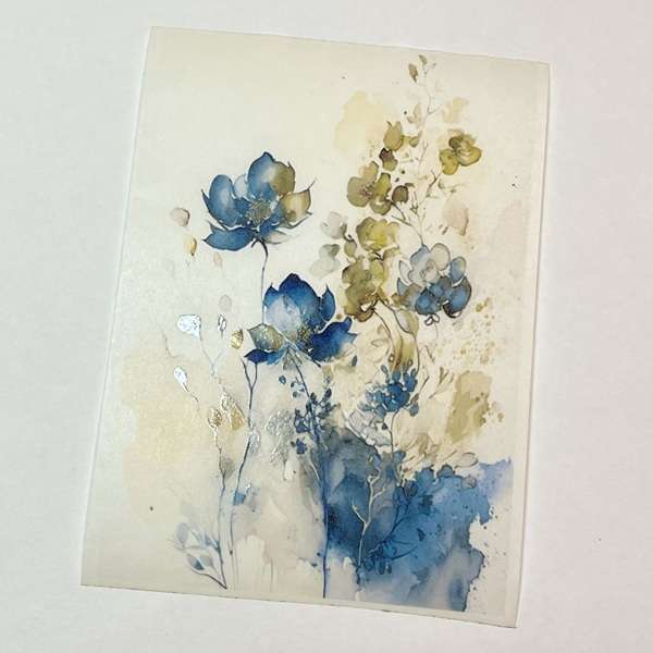 Masking Tape washi | Fleurs glacées – Image 6