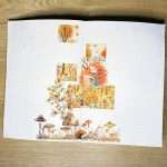 mise en page daily journal automnale dans un univers magique