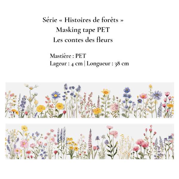 Série « Histoires de forêts » | Masking tapes et stickers PET illustrés – Image 9