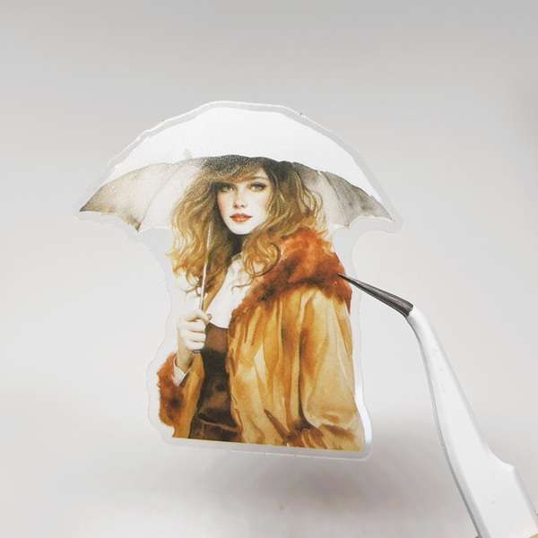 Stickers PET | Promenade sous la pluie – Image 4