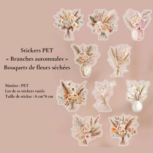Stickers PET | Branches automnales – Image 8