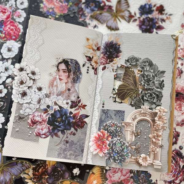 aperçu masking tape pet prédécoupé "au détour d'une rue"