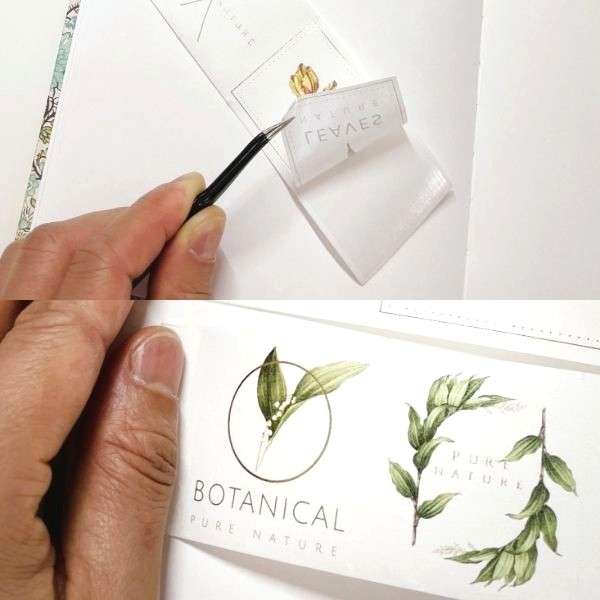 Masking Tape washi prédécoupé | Couronnes florales – Image 3