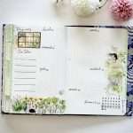 mise en page bullet journal hebdomadaire printemps