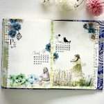 mise en page bullet journal hebdomadaire printemps