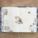 Décoration bullet journal avec masking tape PET Scènes pittoresques