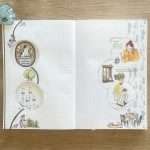 Idée journaling avec stickers PET Scènes pittoresques