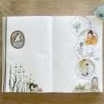 Décoration de daily journal avec masking tape PET Scènes pittoresques