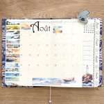 Décoration de bullet journal avec masking tape PET paysage marin Au bord de la mer