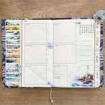 Décoration de planning bullet journal avec masking tape PET paysage de vacances Au bord de la mer